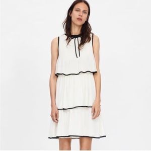 Zara tiered dress